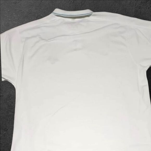 Nike U of M Men’s White Dri Fit Golf Polo Shirt Size 2XL University of Michigan - Picture 3 of 4